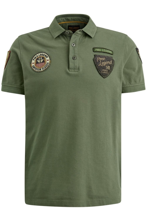 PME legend short sleeve polo pique badge