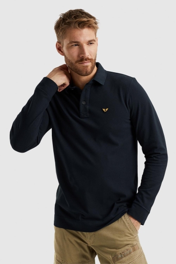 PME legend Polo POLO SHIRT WITH LONG SLEEVES PPS2402803 5281