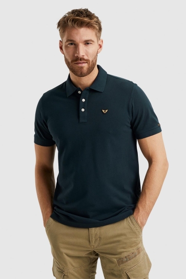 PME legend Polo POLO SHIRT WITH GARMENT DYE WASH PPSS2402850 5281