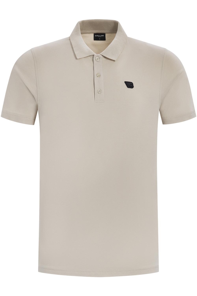 POLO WITH FRONTLOGO 24019121 46 SAND