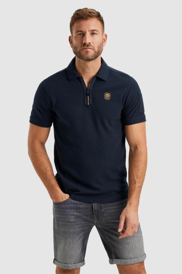 PME legend Polo POLO SHIRT WITH ZIPPER PPSS2403861 5281