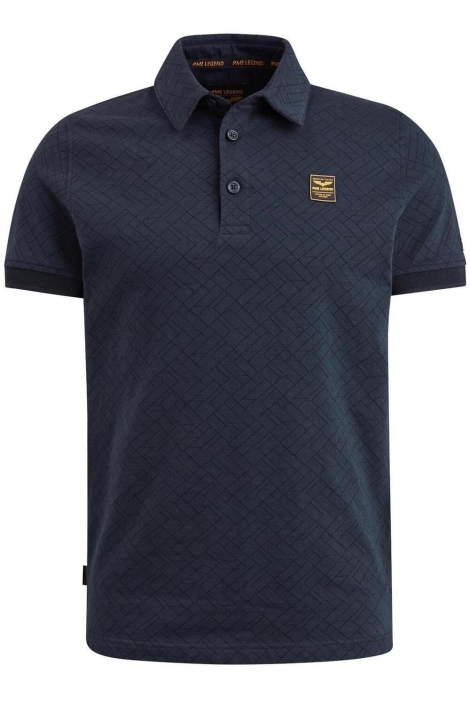 PME legend short sleeve polo jacquard jersey