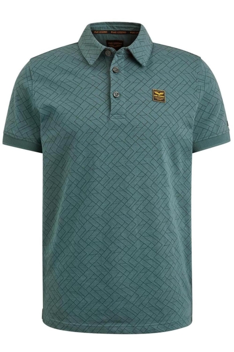 PME legend short sleeve polo jacquard jersey