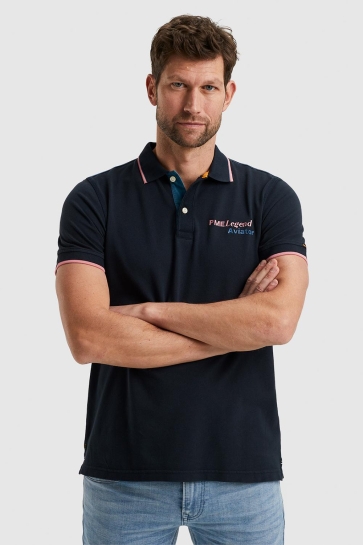 PME legend Polo POLO SHIRT IN PIQUE PPSS2403851 5281