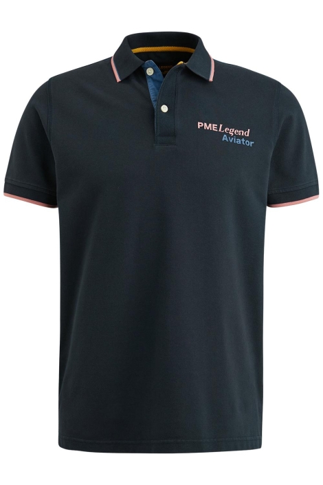 PME legend short sleeve polo stretch pique