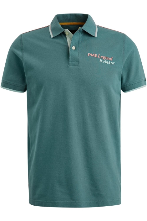 PME legend short sleeve polo stretch pique