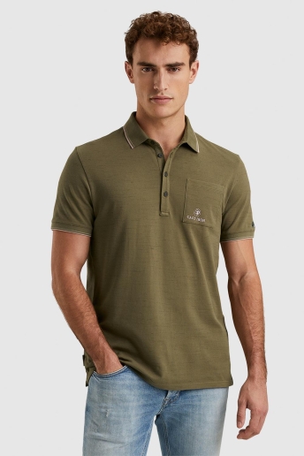 Cast Iron Polo SHORT SLEEVE POLO INJECTED COTTON PIQUE CPSS2403877 8034