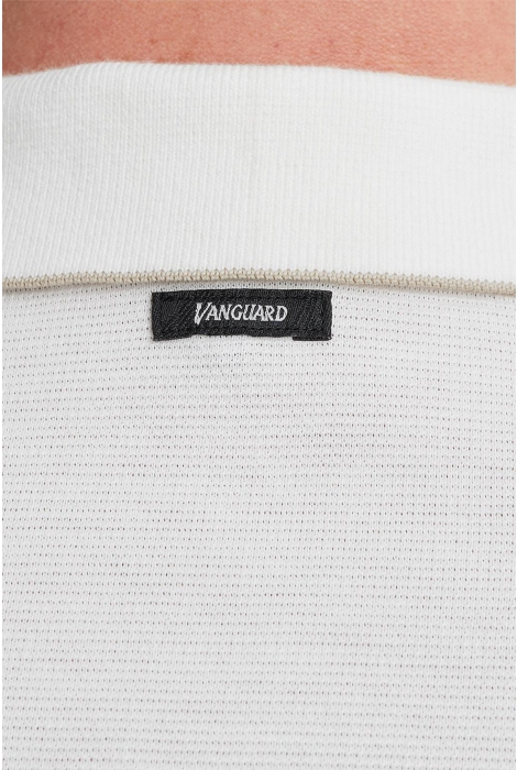 Vanguard short sleeve polo pique waffle str