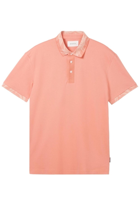 Tom Tailor allover printed detail polo