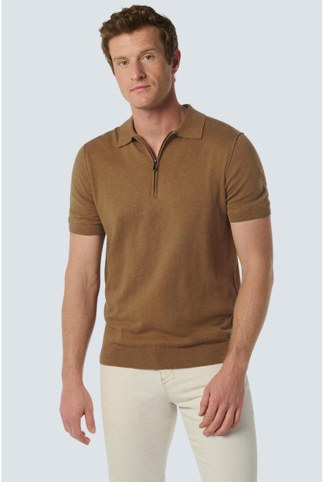 NO-EXCESS pullover short sleeve polo