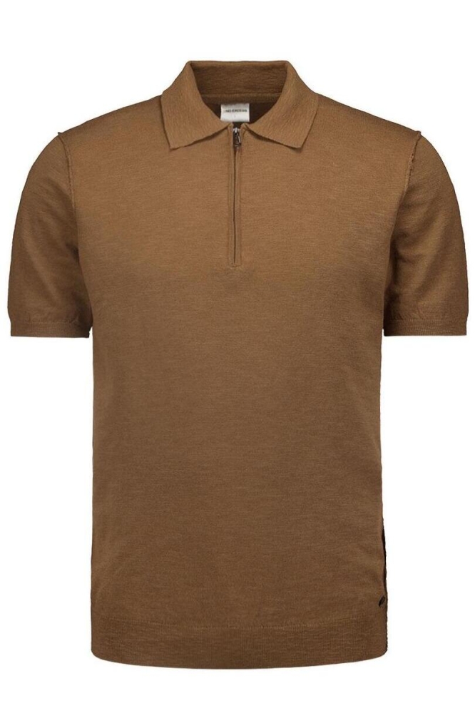 PULLOVER SHORT SLEEVE POLO 24210451 040 Brown