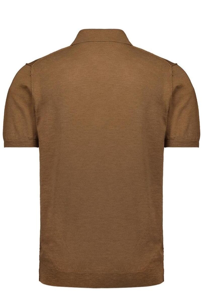 PULLOVER SHORT SLEEVE POLO 24210451 040 Brown