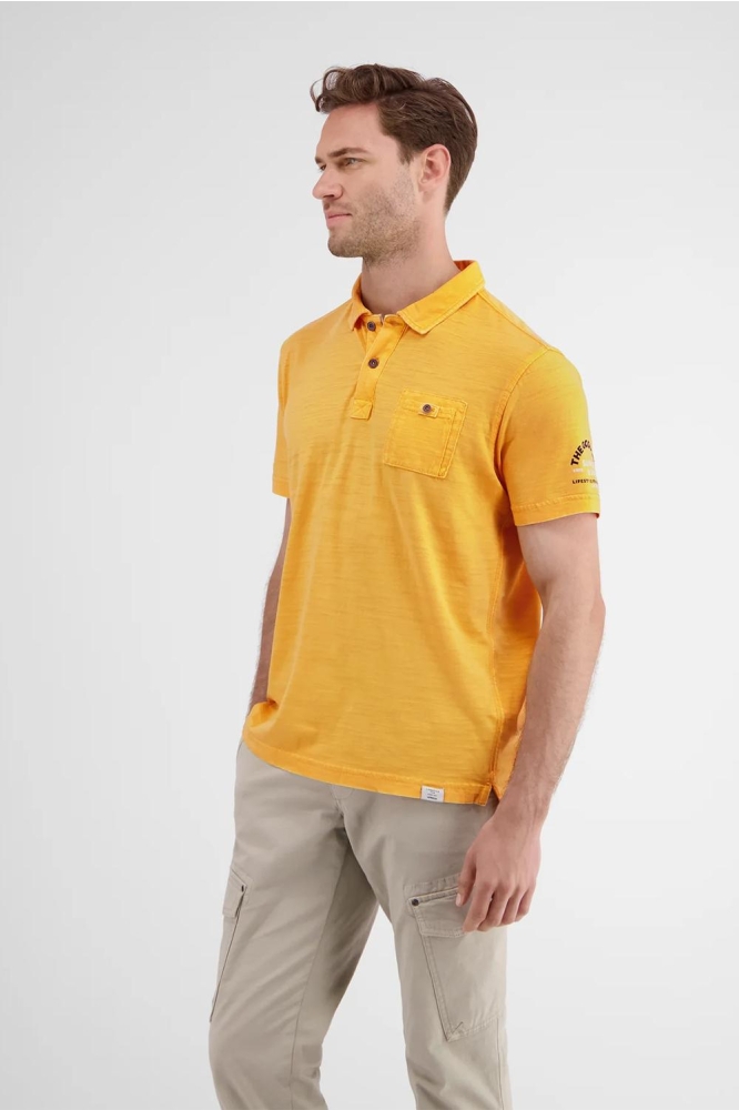 POLO IN ZACHTE GEWASSEN JERSEY KWALITEIT 2463264 921 Mango