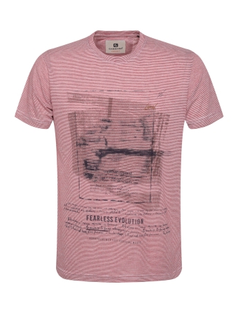 Gabbiano T-shirt T SHIRT MET PRINT 14023 403 bordeaux