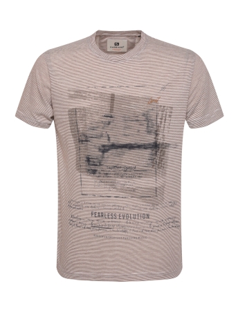Gabbiano T-shirt T SHIRT MET PRINT 14023 703 peach