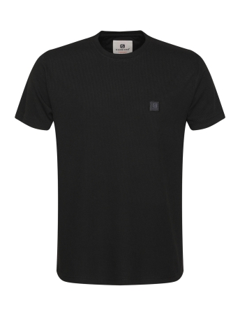 Gabbiano T-shirt T SHIRT MET RIBPATROON 14020 201 black