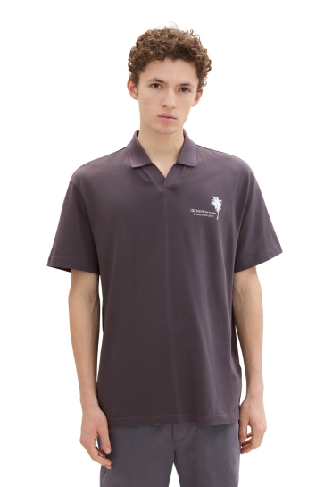 Tom Tailor Polo POLO MET RIBKRAAG EN V HALS 1042116XX12 10899