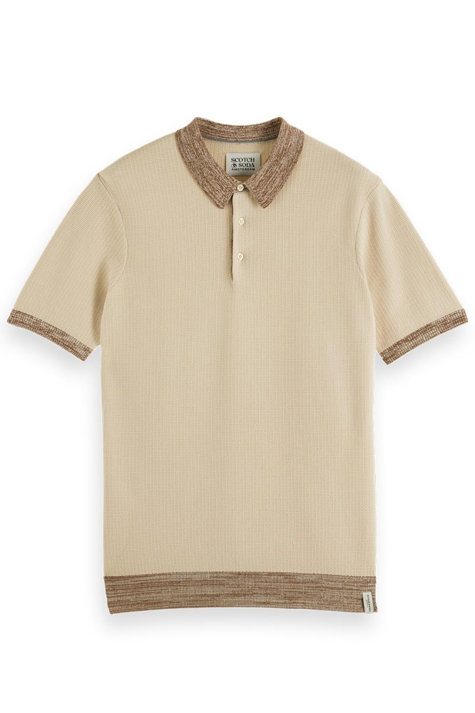 STRUCTURE KNITTED POLO 178518 270