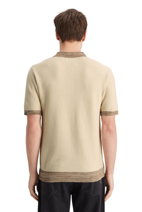 Scotch & Soda structure knitted polo