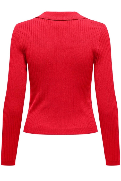 Only onlkaya ls polo v-neck pullover ex