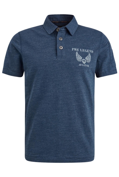 PME legend short sleeve polo open end jersey