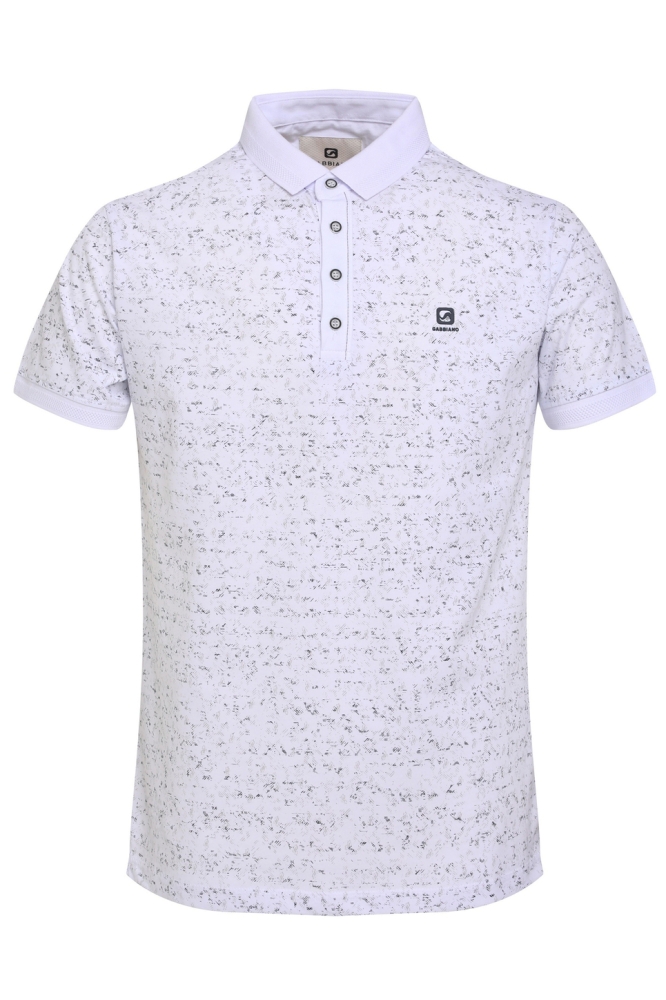 POLO MET PRINT 234528 101 white