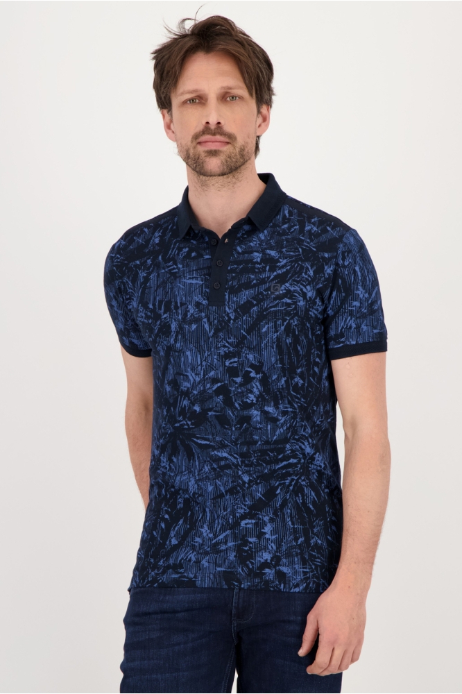 POLO MET PRINT 234530 301 navy