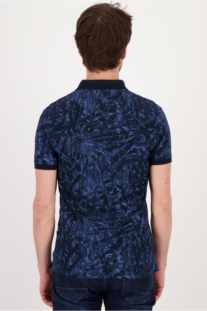 POLO MET PRINT 234530 301 navy