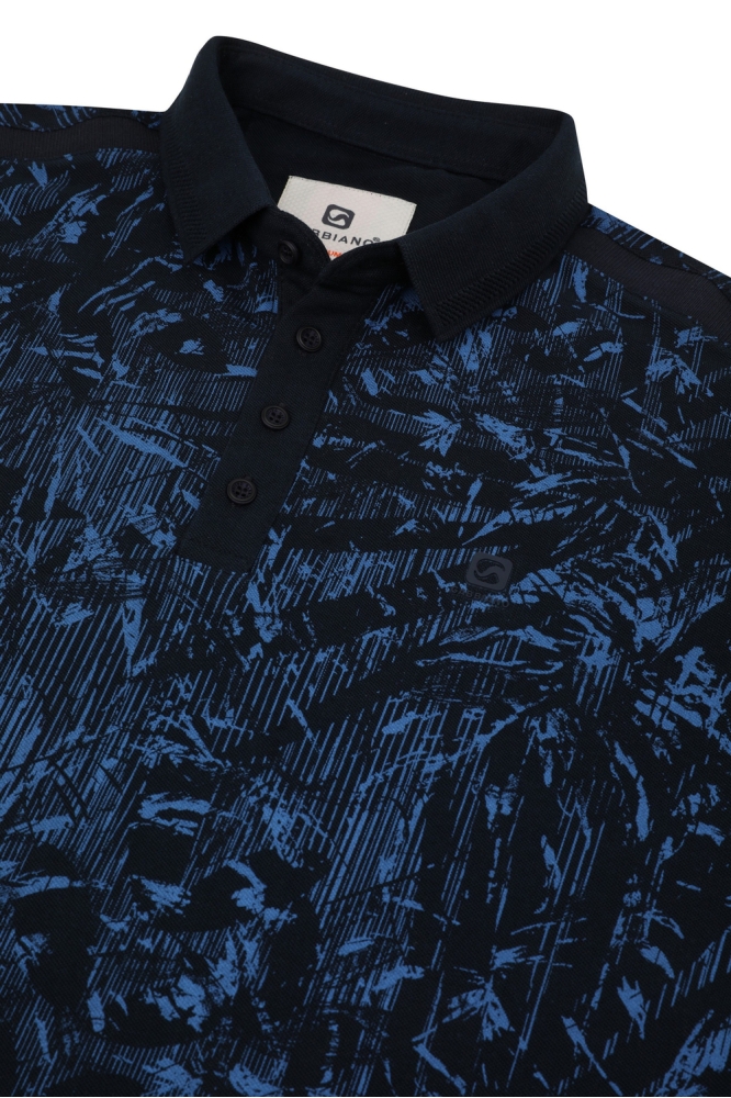 POLO MET PRINT 234530 301 navy