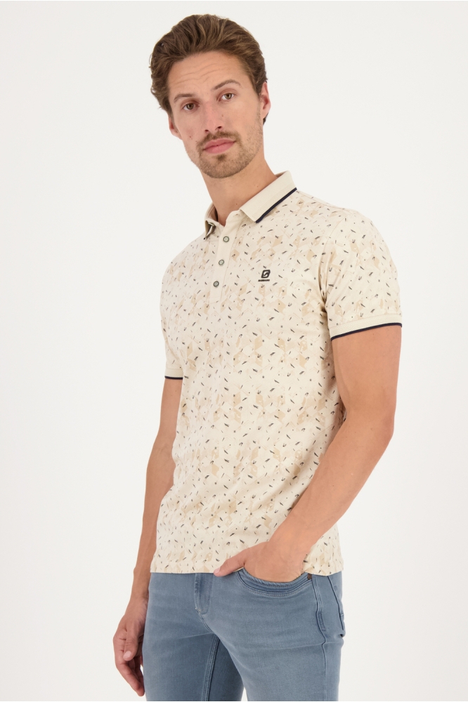 POLO MET PRINT 234549 1002 sand