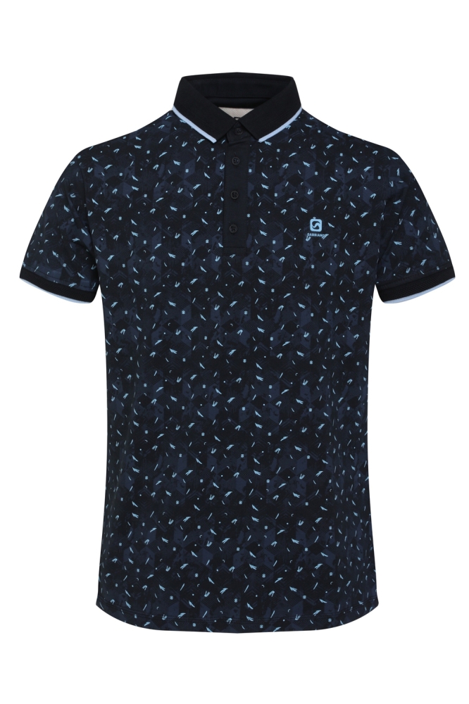 POLO MET PRINT 234549 301 navy