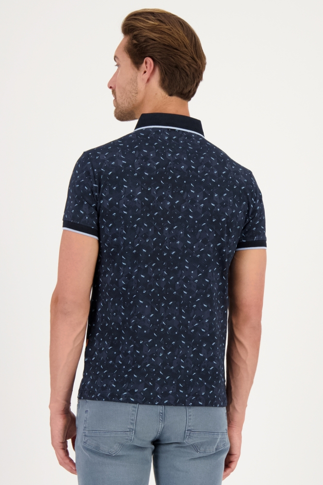 POLO MET PRINT 234549 301 navy