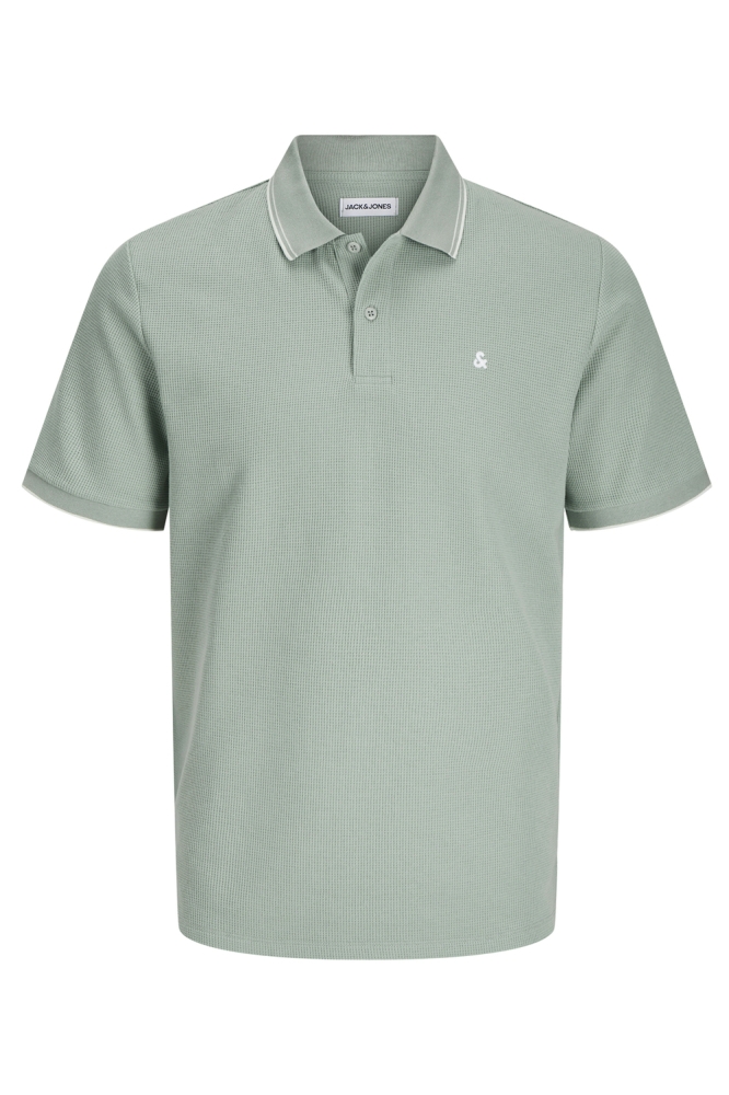 JJEAUSTIN POLO SS NOOS 12268130 ICEBERG GREEN/PLAY