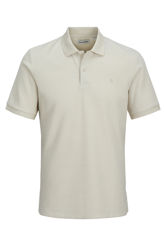 JJEAUSTIN POLO SS NOOS 12268130 MOONBEAM/CLASSIC