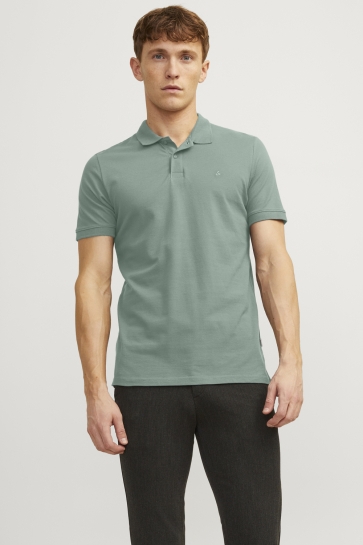 Jack & Jones Polo JJEBASIC POLO SS NOOS 12136516 Iceberg Green