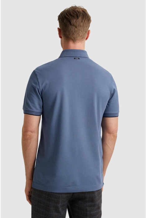 Vanguard short sleeve polo pique blend