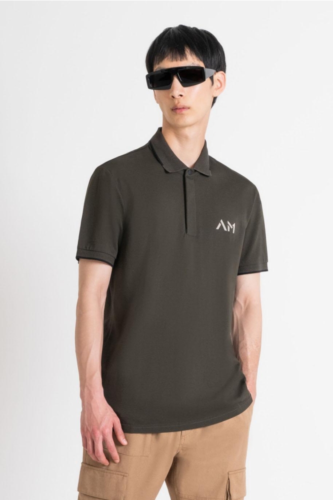 POLO REGUAR FIT MMKS02430 FA100083 4075 DARK ARMY