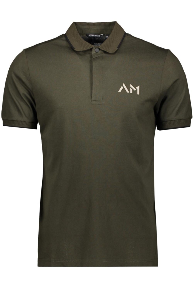 POLO REGUAR FIT MMKS02430 FA100083 4075 DARK ARMY