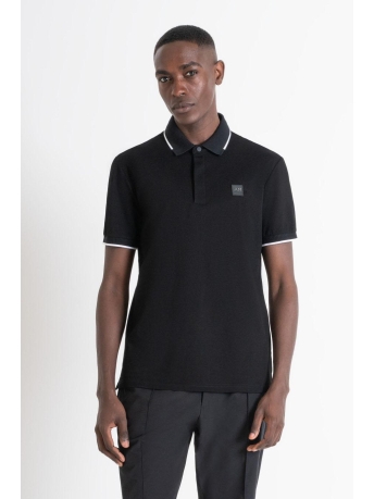 Antony Morato Polo POLO REGUAR FIT MMKS02427 FA100083 9000 BLACK