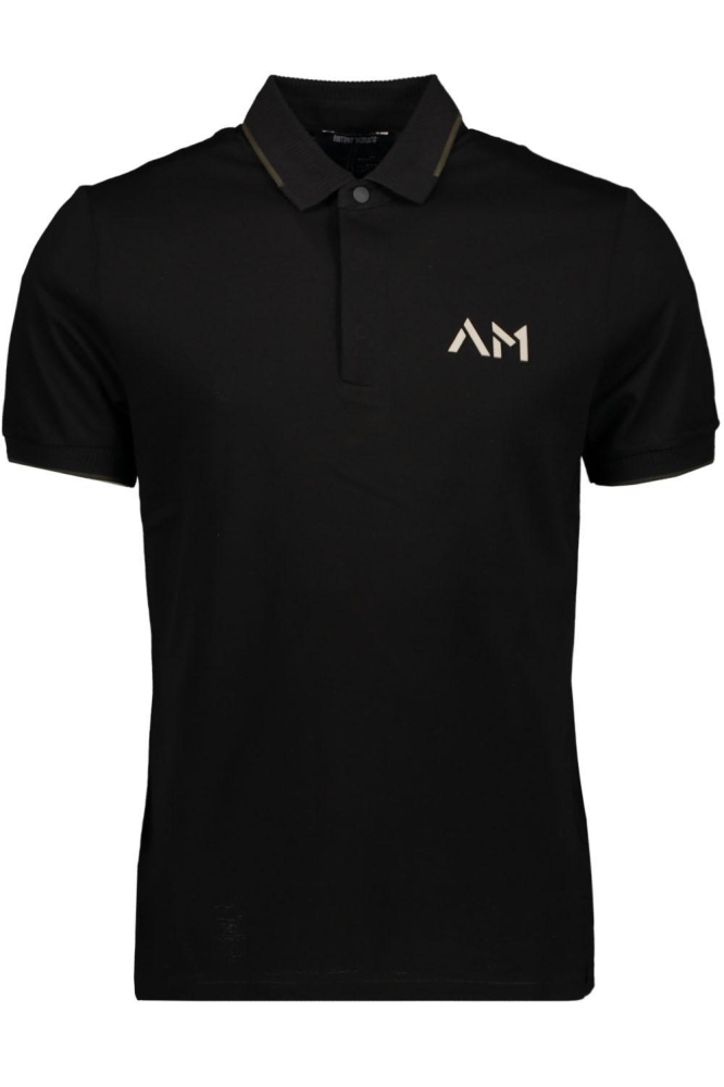 POLO REGUAR FIT MMKS02430 FA100083 9000 BLACK