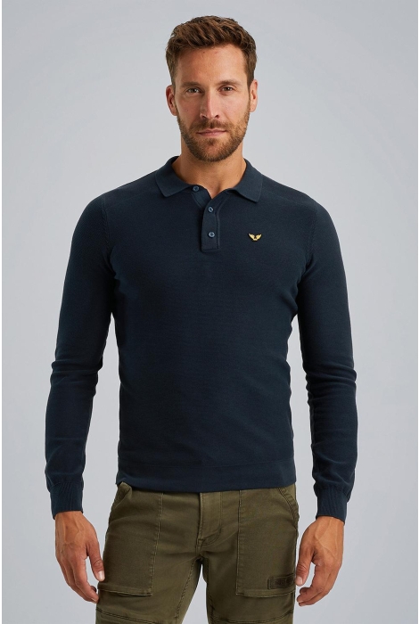 PME legend long sleeve polo cotton