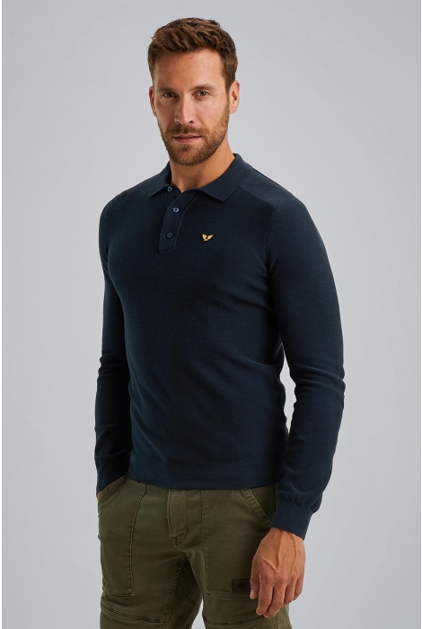 PME legend long sleeve polo cotton