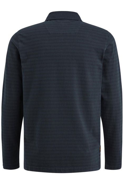 PME legend long sleeve polo subtle stripe