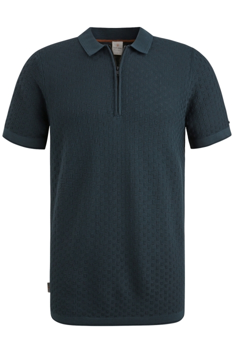 Cast Iron short sleeve polo cotton modal