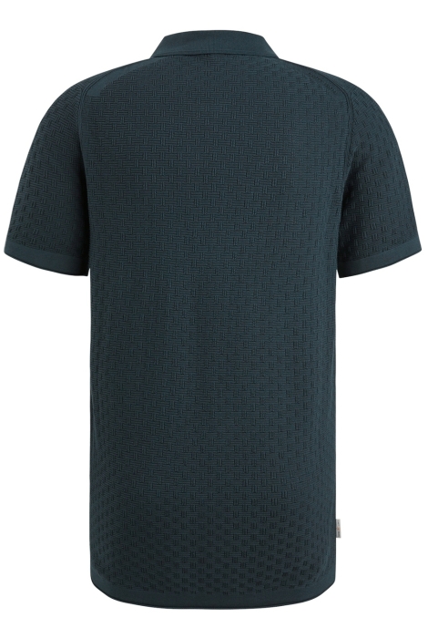 Cast Iron short sleeve polo cotton modal