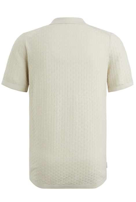 Cast Iron short sleeve polo cotton modal