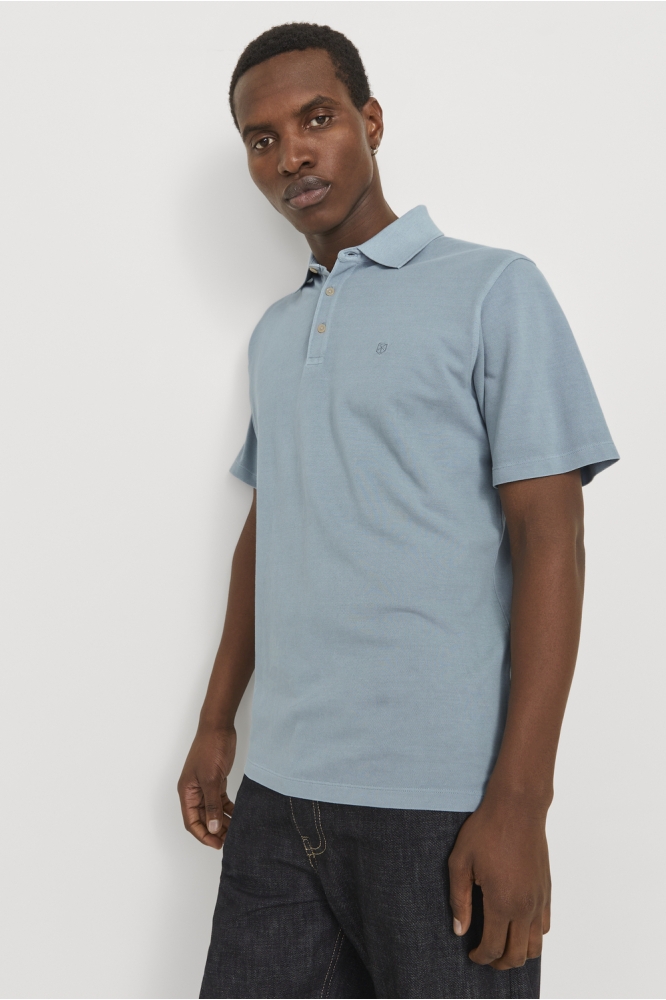 JPRBLUWILLIAM WASH SS POLO SN 12257315 FLINT STONE