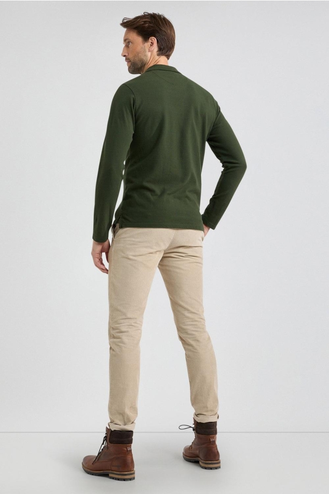 LONG SLEEVE POLO MM242 9003 01 5005 Pine Green