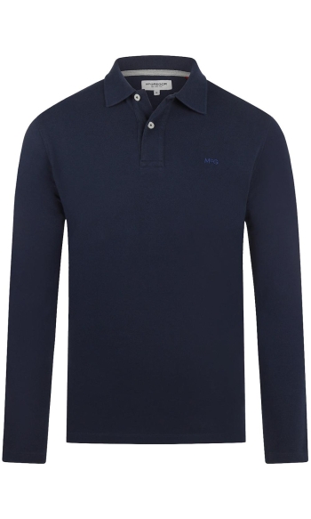 LONG SLEEVE POLO MM242 9003 01 2100 Navy