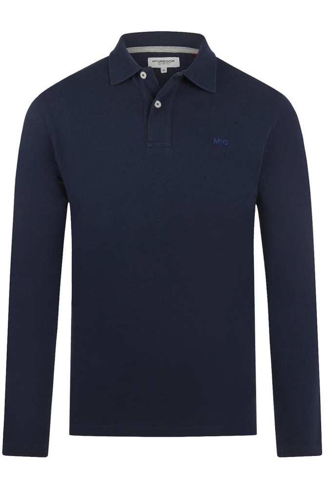 LONG SLEEVE POLO MM242 9003 01 2100 Navy